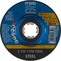 Круг шлифовальный E 115-7 PSF STEEL/X-LOCK (113516)